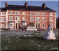 SK5803 : Leicester: Nelson Mandela Park after sudden snow by Christopher Hilton