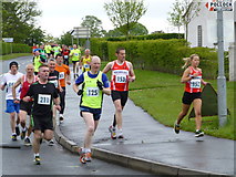 H4772 : Runners, Killyclogher 10 K Race (3) by Kenneth  Allen