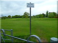 Footpath going west to Bells Hill