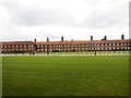 TQ1568 : Hampton Court Palace barracks by Paul Gillett