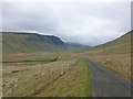 Single track road in Scaur Glen