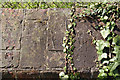 All Saints, Frindsbury - Graffiti on churchyard wall