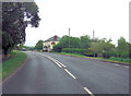 A4104 passes the Defford Arms