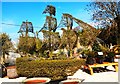 Topiary sailing sheep, Athelas Plants, Hooe