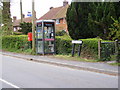TM4087 : Telephone Box & Redisham Road Postbox by Geographer
