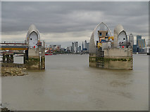TQ4179 : The Thames Flood Barrier by David Dixon