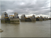 TQ4179 : River Thames Flood Barrier by David Dixon