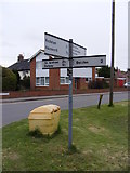 TM4087 : Roadsign on Cromwell Road by Geographer