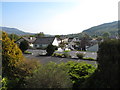 The view east from the main door of St Oliver Plunkett