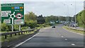 A52 approaching Bardills Roundabout