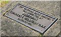 Thornleigh bus shelter plaque, Bangor