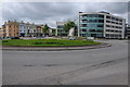 Roundabout on Usk Way