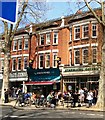 Coffee and wine for sale, Kew