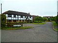 Junction of Honeysuckle Close with Hollybush Lane