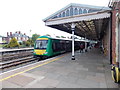 SO5140 : Worcester train at Hereford by Jaggery