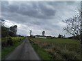 NM9443 : Single track road, North Ardnaclach by Steve  Fareham