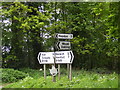 TG1426 : Roadsigns on the B1149 Holt Road by Geographer