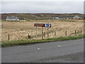 NB2233 : Sign for the Callanish Stones Visitor Centre by M J Richardson
