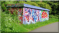 J3470 : Graffiti, Lagan towpath, Belfast (May 2013) by Albert Bridge