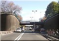 Leaving Clyde tunnel from the north entrance