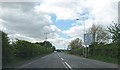 The A559 near the Black Greyhound junction