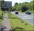 Cwmbran Drive heads south towards Pontrhydyrun