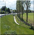 Drainage channel, Avondale Road, Cwmbran