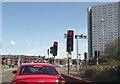 Traffic lights at Great Western Road Anniesland