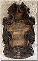 St Dunstan & All Saints, Stepney - Wall monument