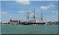 SU6200 : HMS Warrior - Portsmouth by Paul Gillett