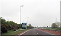 A75 approaching Gretna turnoff