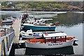 Boats at the pontoon, Gairloch Harbour