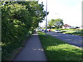 Cycle track beside the A16