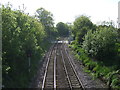 Railway heading west from Grimsby