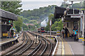 Steam on the Met at North Harrow Station