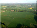 NT0970 : Farmland near Lookabootye from the air by Thomas Nugent