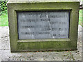 North Inscription, War Memorial, Woolmer Green