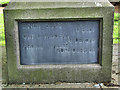 South Inscriptions, War Memorial, Woolmer Green