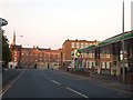 BP filling station in Castle Street, Worcester