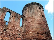 NS6859 : Tower, Bothwell Castle by Alex McGregor