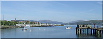 NS2477 : Gourock Bay and Gourock Pier by Thomas Nugent