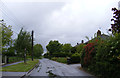 Church Road & footpath to the A137