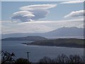 Firth of Clyde from viewpoint over Largs