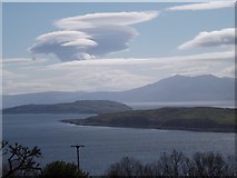 NS2158 : Firth of Clyde from viewpoint over Largs by Stephen Sweeney
