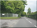 B4379 approaching Marsh Road, Sheriffhales