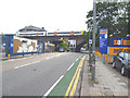 Battersea:  Lombard Road and railway bridge