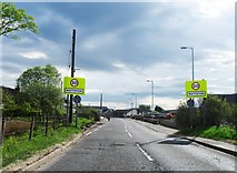 NS7769 : Entrance to Wattston by Alex McGregor