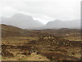 NG4730 : Looking south to the Cuillin Hills by M J Richardson