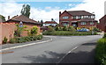 Traffic bump 35 yards ahead, The Manor, Llantarnam, Cwmbran