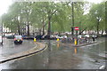 TQ2880 : Berkeley Square in heavy rain by Christopher Hilton